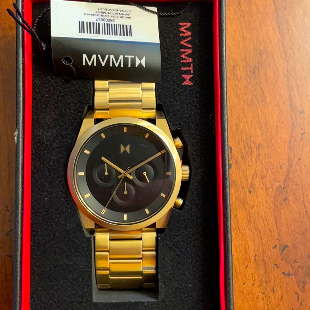 Gold MVMT Watch